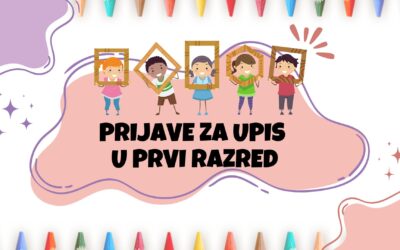 Upisi u prvi razred osnovne škole