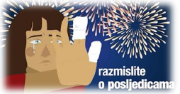 Pismo obavijesti o pirotehnici namijenjeno učenicima osnovnih i srednjih škola